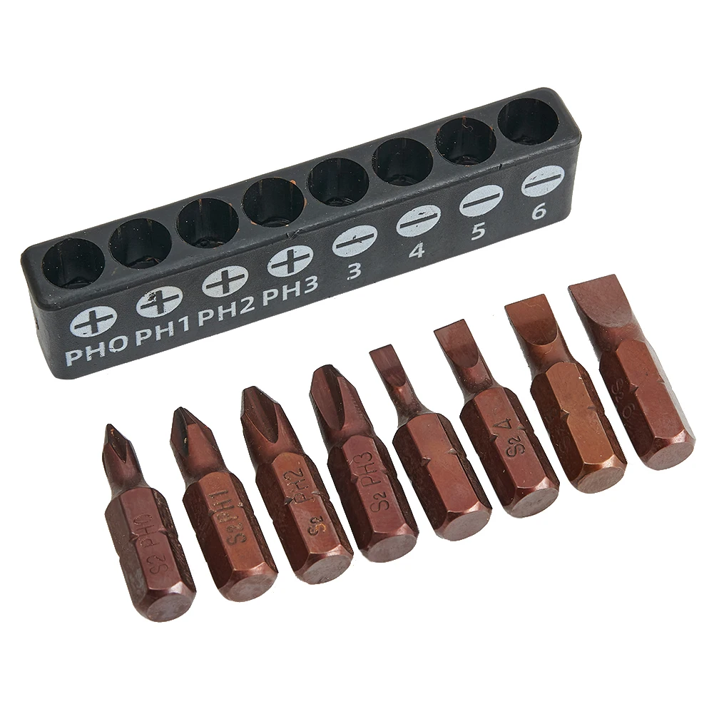 

High Quality Useful Durable Screwdriver Bits Hand Tools Alloy Steel Driver Bit Magnetic PH PH0 PH1 SL3 SL5 SL6