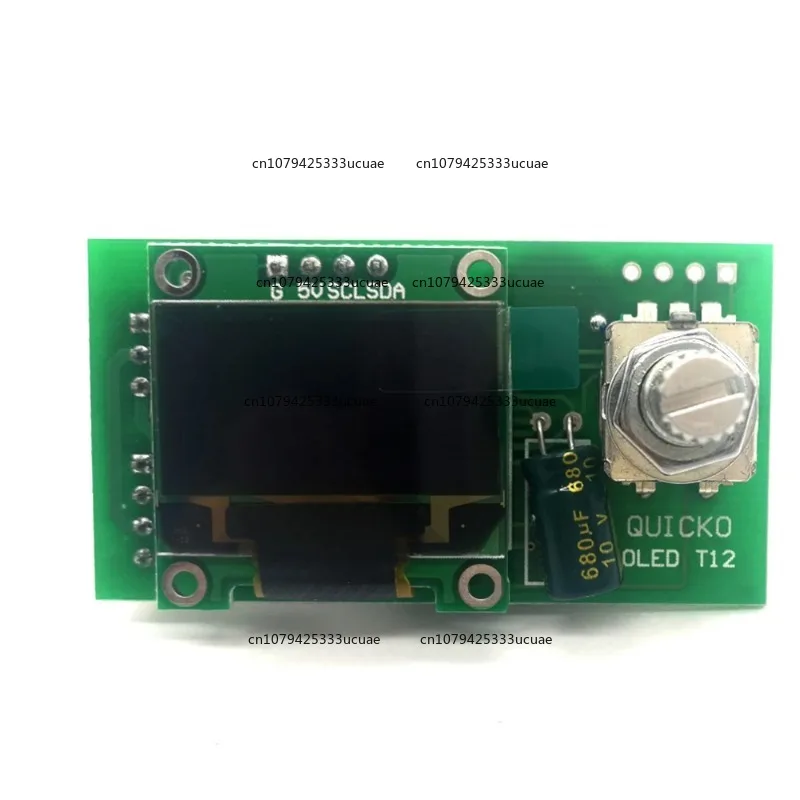 

T12 soldering iron head control board STC OLED adjustable temperature soldering station DIY repair tool
