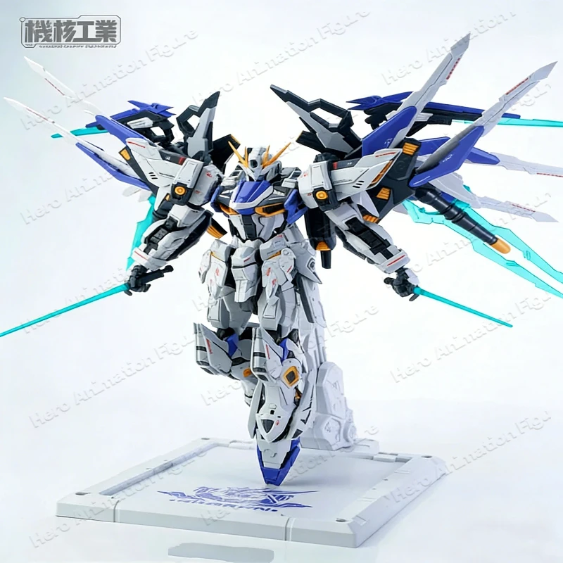 

1/100 Charon Plastic Built-Up Mecha Model Kit Assembly Toy Action Figures With Glowing Water Decals Desktop Ornament Boy Gifts