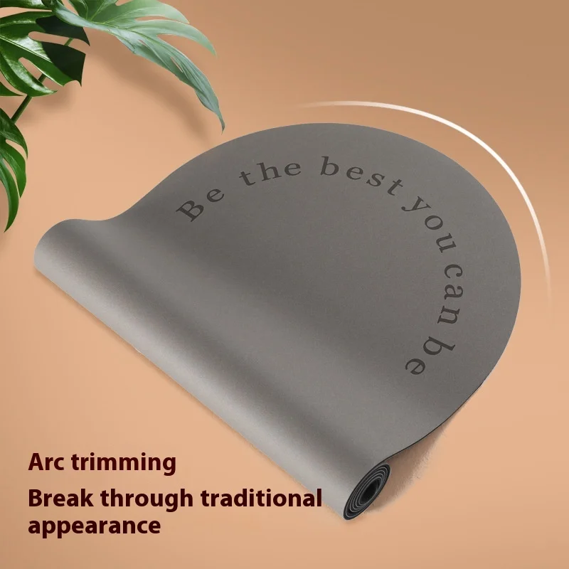 Arch 6mm Single Color Tpe Yoga Mats Wider 68cm Private Label Oval Tpe Custom Print Mat High Quality Yoga Fitness Mat