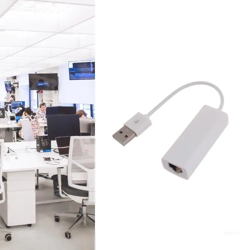 RTL8152 칩 USB2.0 RJ45 네트워크 카드 커넥터 어댑터 10/100Mbps Dropship