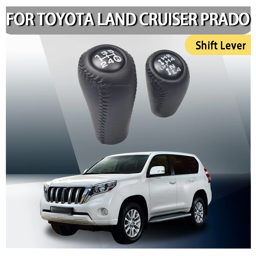 

Leather Car Styling Car Upgrade Shift Lever For Toyota Land Cruiser Prado Car Decoration Cars Accessories Tools