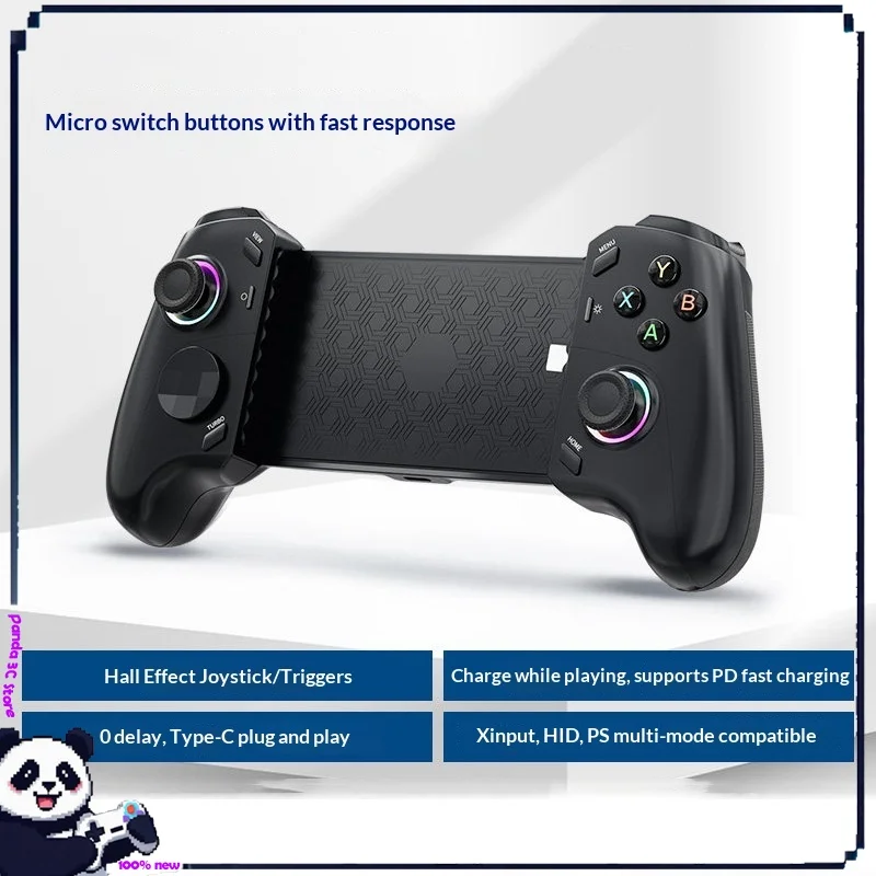 

Игровой джойстик Acegamer Stretch с датчиком Холла для мобильных игр, аксессуары для Android и iOS, Genshin Impact, Zenless Zone Zero
