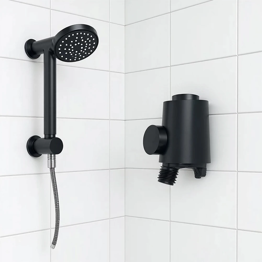 One click valve to pause water flow on For Showerheads built for 4 point port mounting and 2CM diameter connection stability