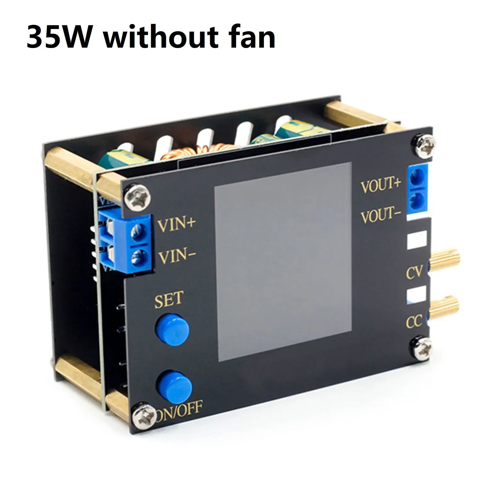 DC DC Voltage Converter CC CV Power Module 0 530V 4A LCD Display Anti Backflow Protection Enhanced Heat Dissipation