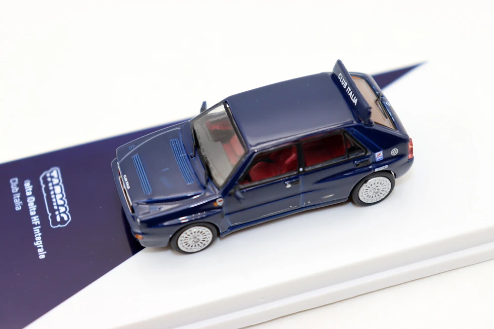 Neue TW 1 64 Delta HF Integrale Club Car Druckguss-Legierung Spielzeugautos Simulationsmodi Geschenk