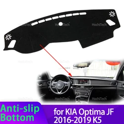 For KIA Optima JF 2016 2017 2018 2019 K5 High Quality Dashboard Mat Dashmat Cover Pad Sunshade Carpet Accessories