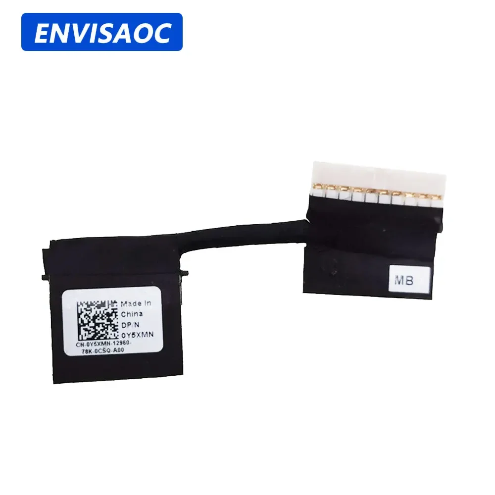 Cable flexible de batería para Dell Inspiron 13 7370 7373, Conector de batería para ordenador portátil, línea de reemplazo 0Y5XMN 450.0b604.0001