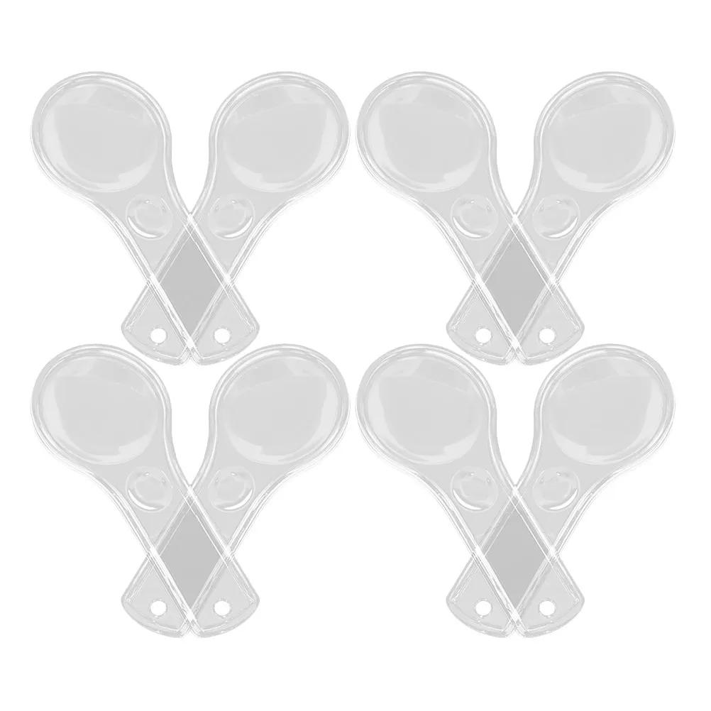 

8Pcs Mini Handheld Magnifying Glass 5x10x Portable Reading Magnifier for Science Learning Insect Observation Kids Seniors