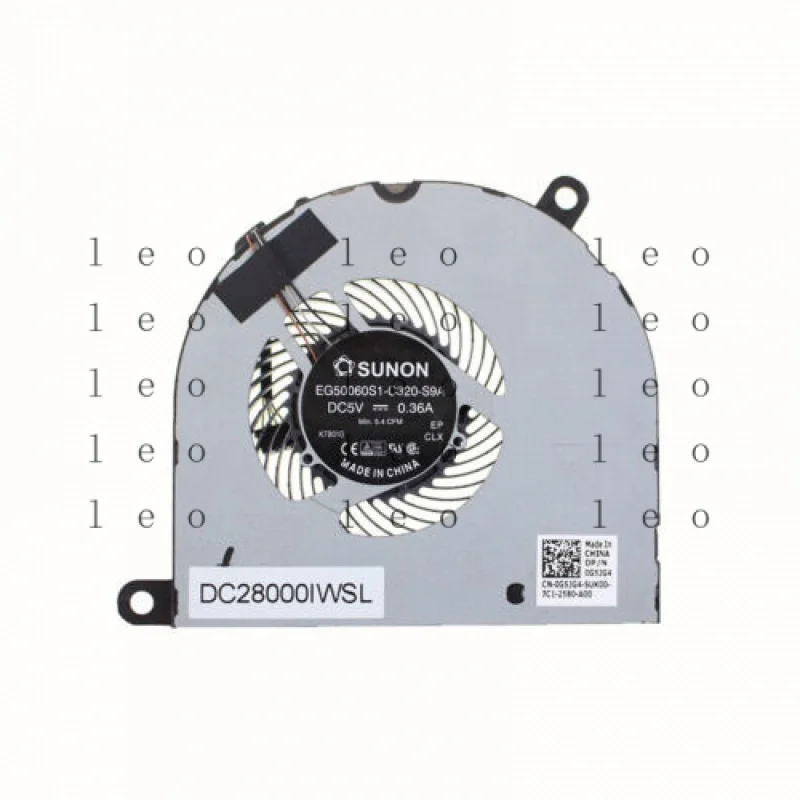 

EE NEW FOR DELL LATITUDE 5480 CPU FAN DC28000IWSL G5JG4 0G5JG4 EG50060S1-C320-S9A