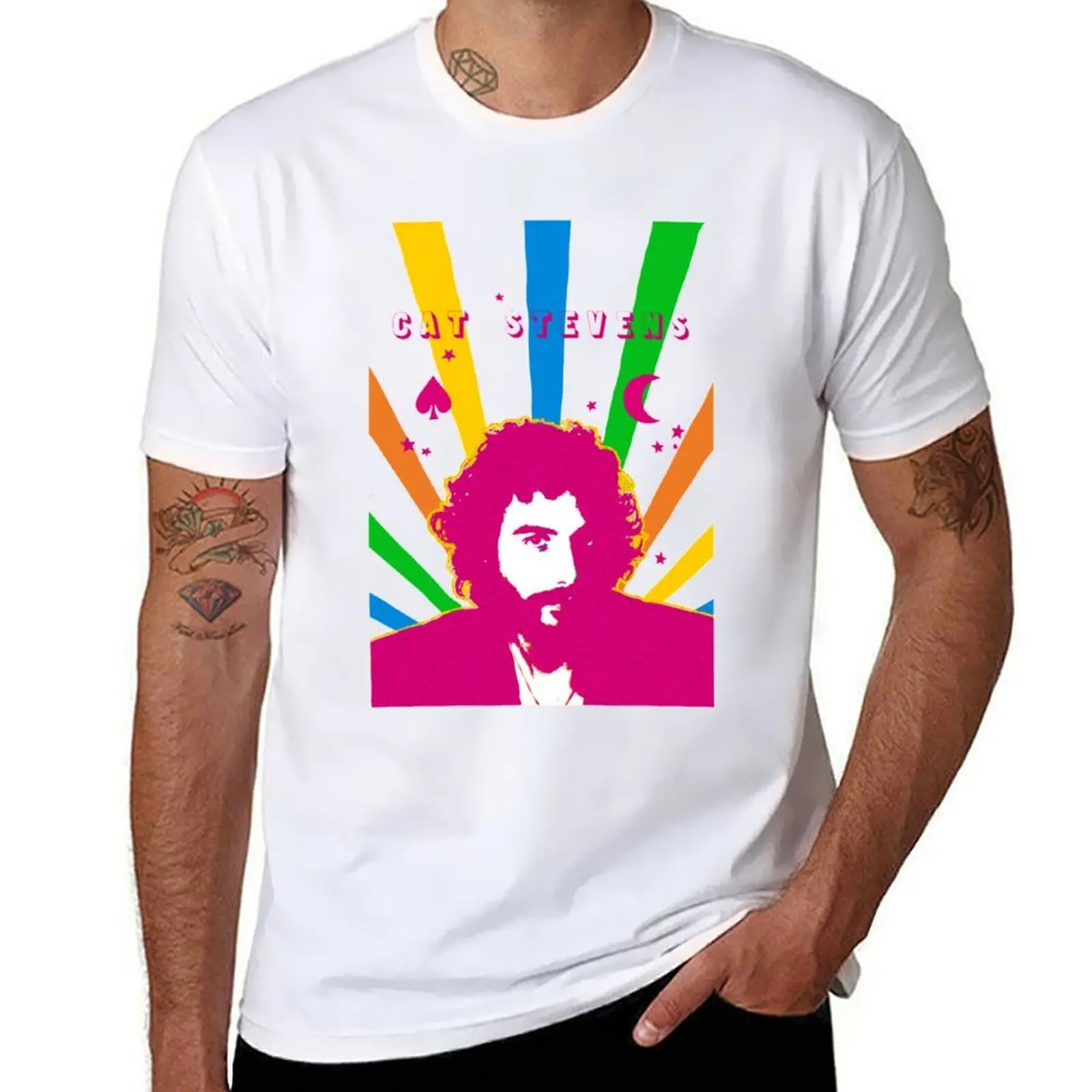 

Cat Stevens T-Shirt t shirts cotton 100% cotton t shirts man 100% T-Shirt