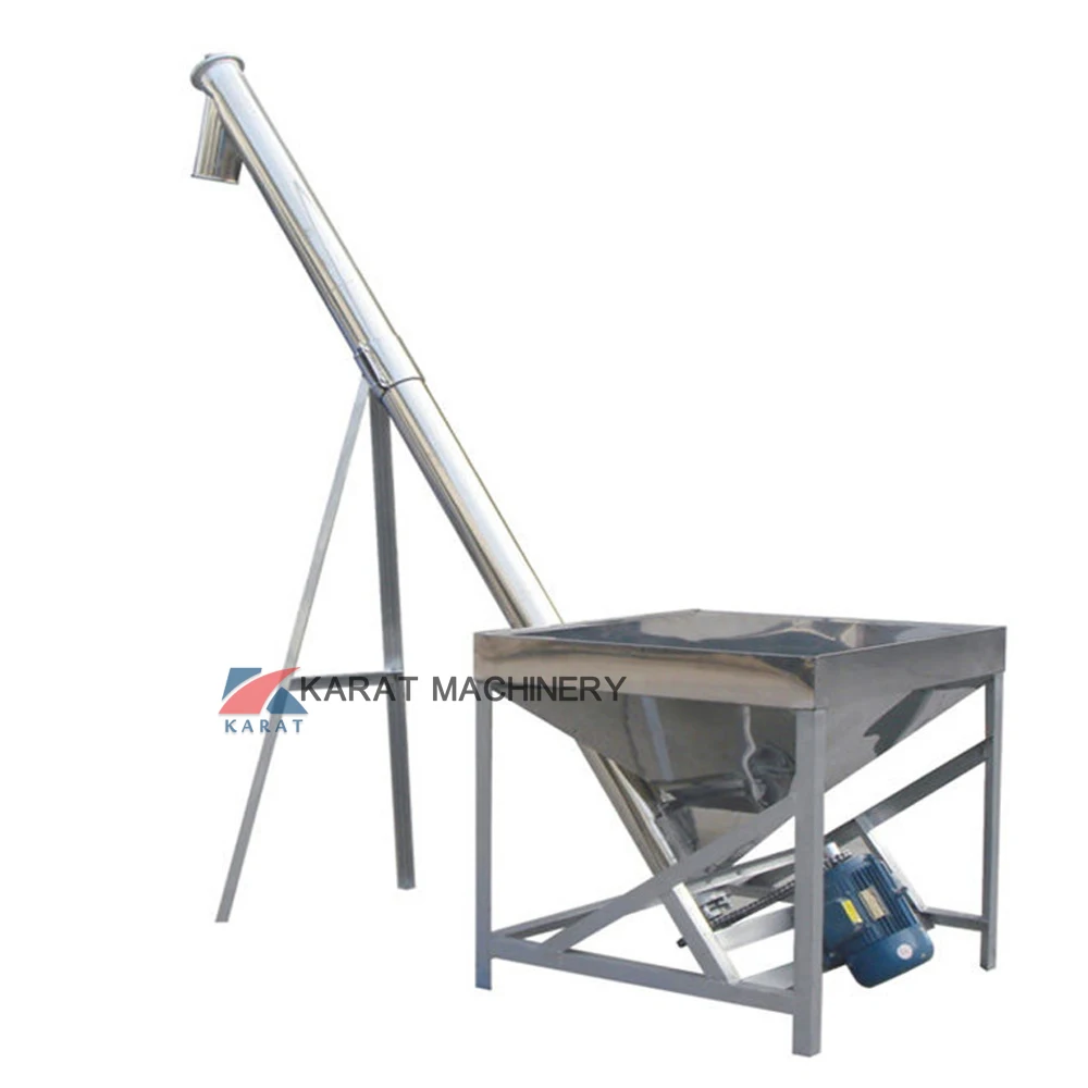 

Wheat Starch Screw Conveyor Automatic Flour Hopper Screw Feeder