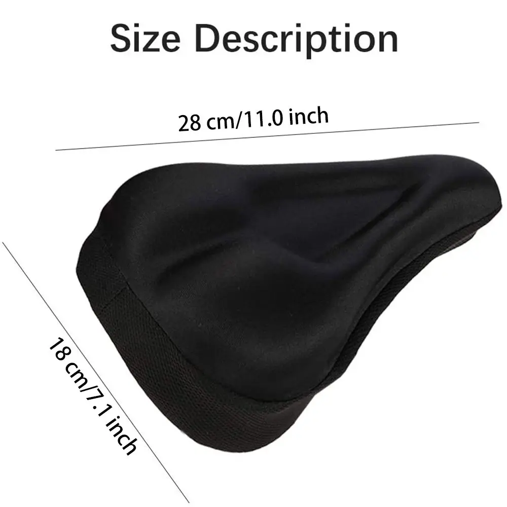 بطانة راحة ثلاثية الأبعاد للدراجة الرياضية ، مقعد رغوة السرج للدراجة ، وسادة مقعد الدراجة