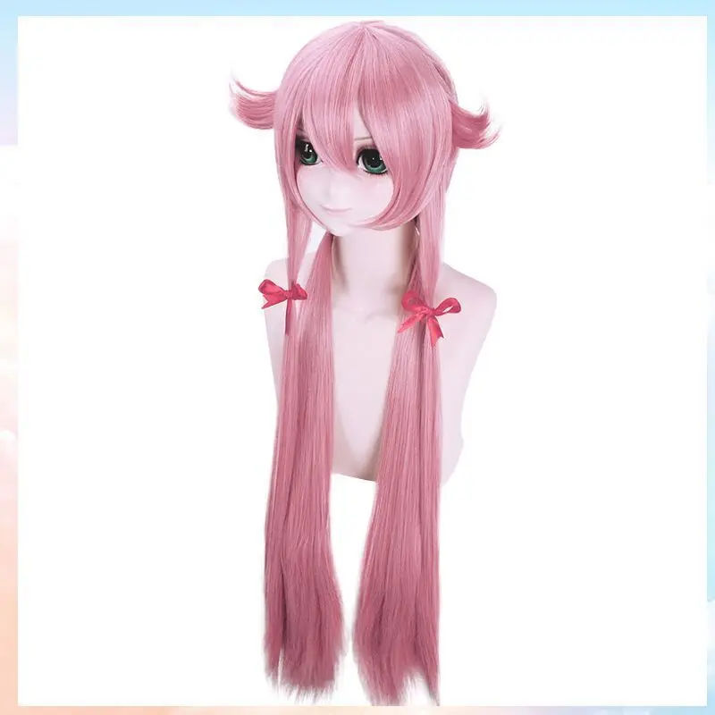 Ladies Wig Long Dark Pink Wig Women's Straight Handcraft Wig