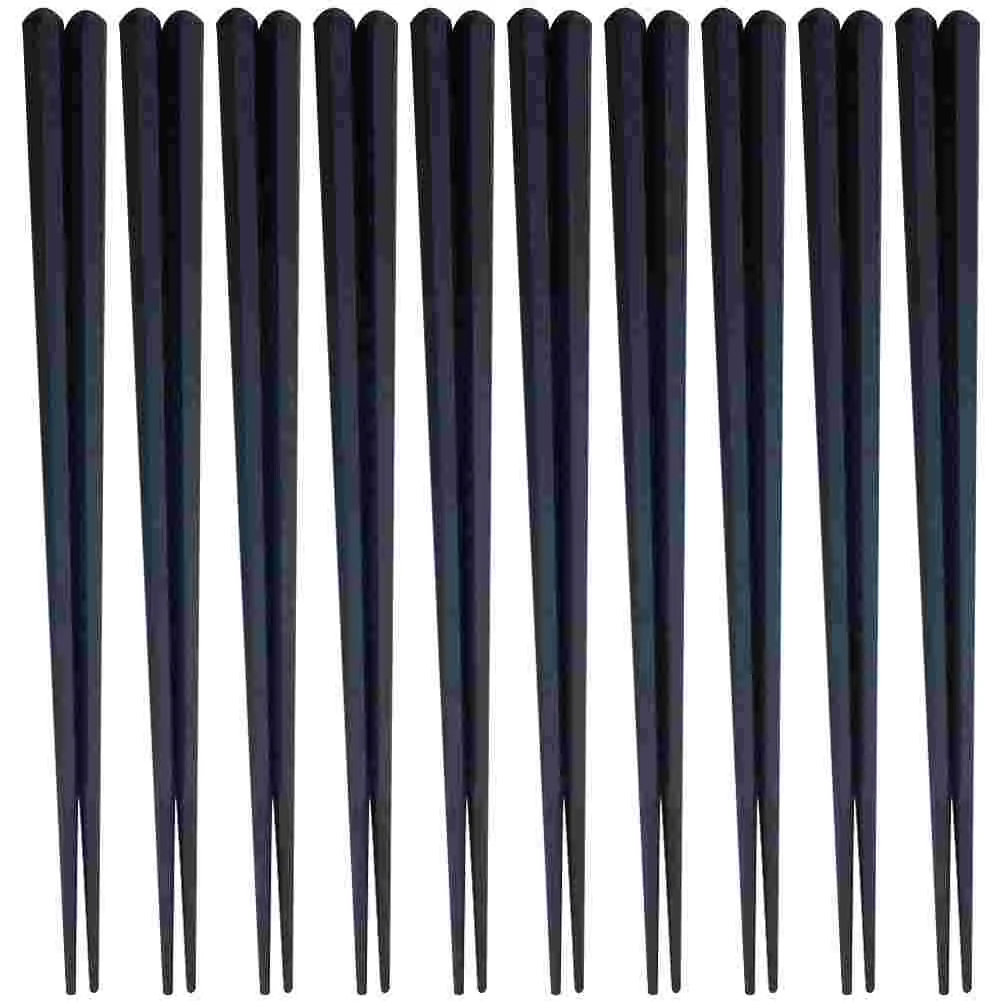 

10 Pairs Cooking Sushi Chopsticks Portable Lightweight Wear-resistant Plastic