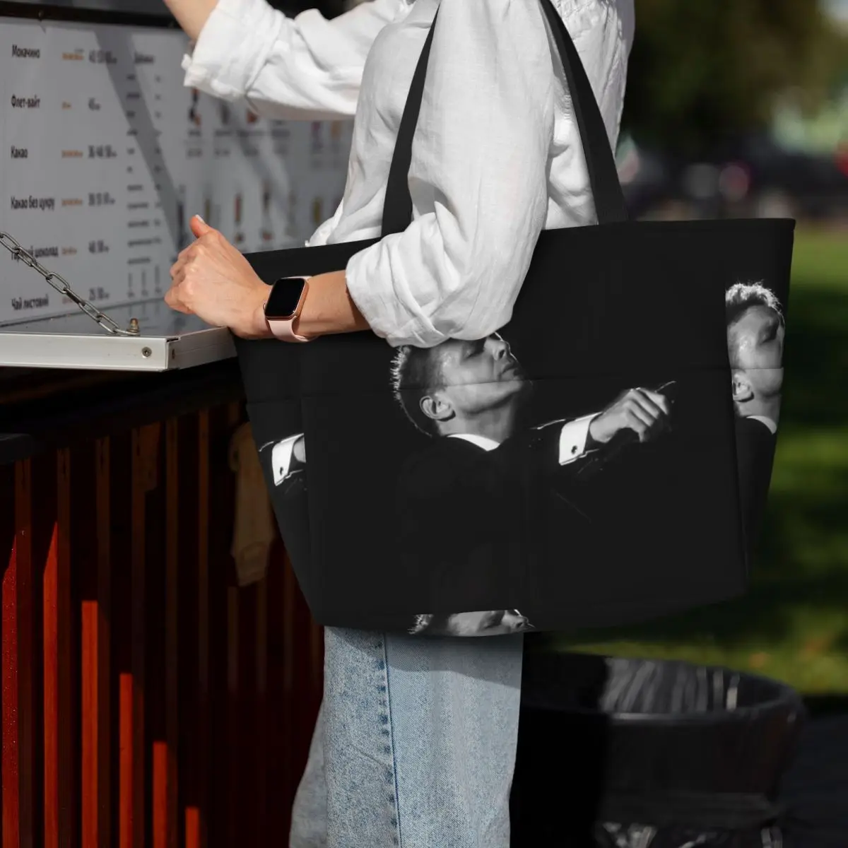 

Luis Miguel Singer Beach Tote Bag Sport Gym Yoga Duffle Large Tote Bag Women Travel Bag Fitness bag