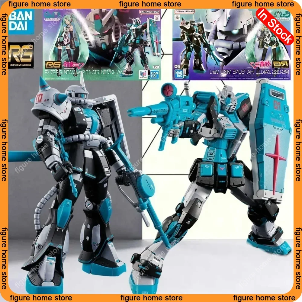 disponibile-in-magazzino-bandai-spirits-rg-1-144-rx-78-2-gundam-ver20-e-ms-06s-zaku-ii-hatsune-miku-ver-modello-di-assemblaggio-esclusivo-pb