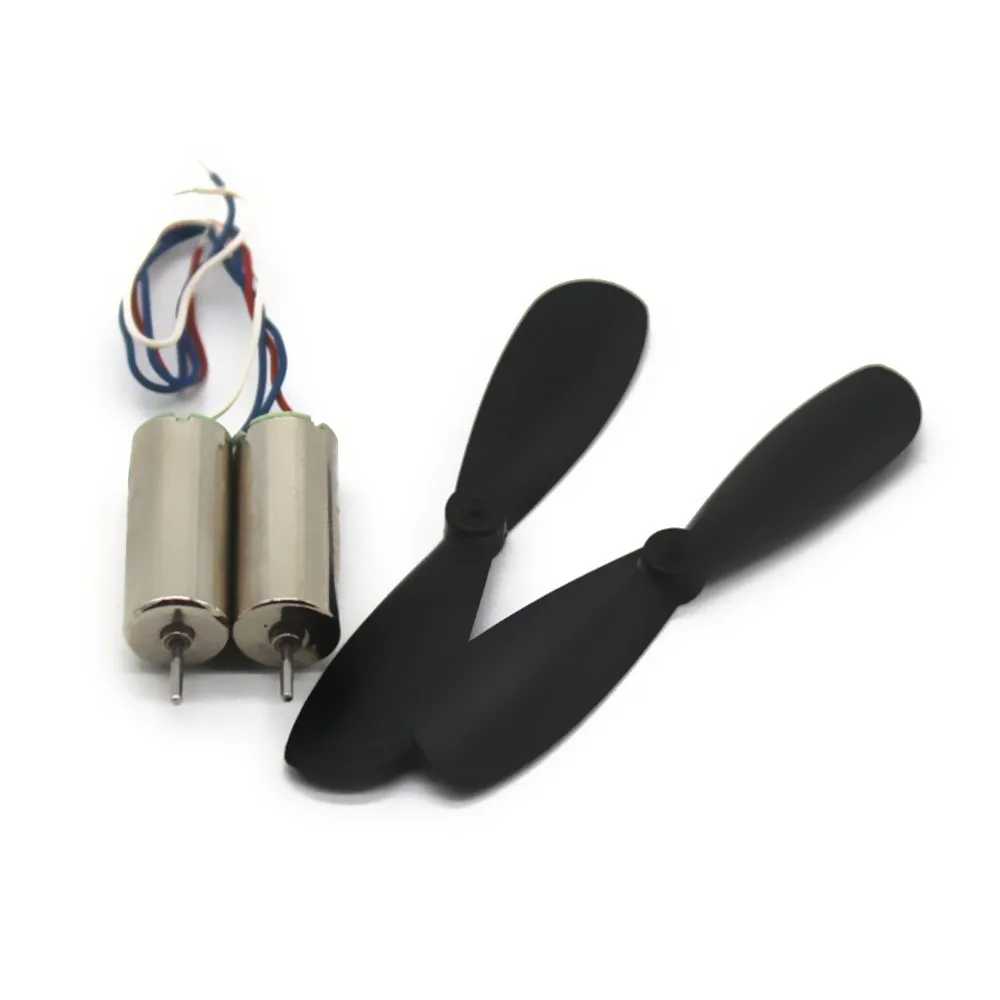 for DIY Fixed Wing DIY Mini RC Toy 716 Hollow Cup Motors With Propellers 2PCS