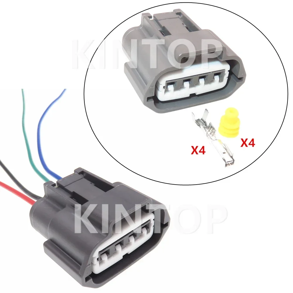 

1 комплект, 4-контактный автомобильный жгут проводов переменного тока в сборе, герметичный разъем 6189-0781, автозапчасти, автомобильный генератор переменного тока, водонепроницаемая розетка