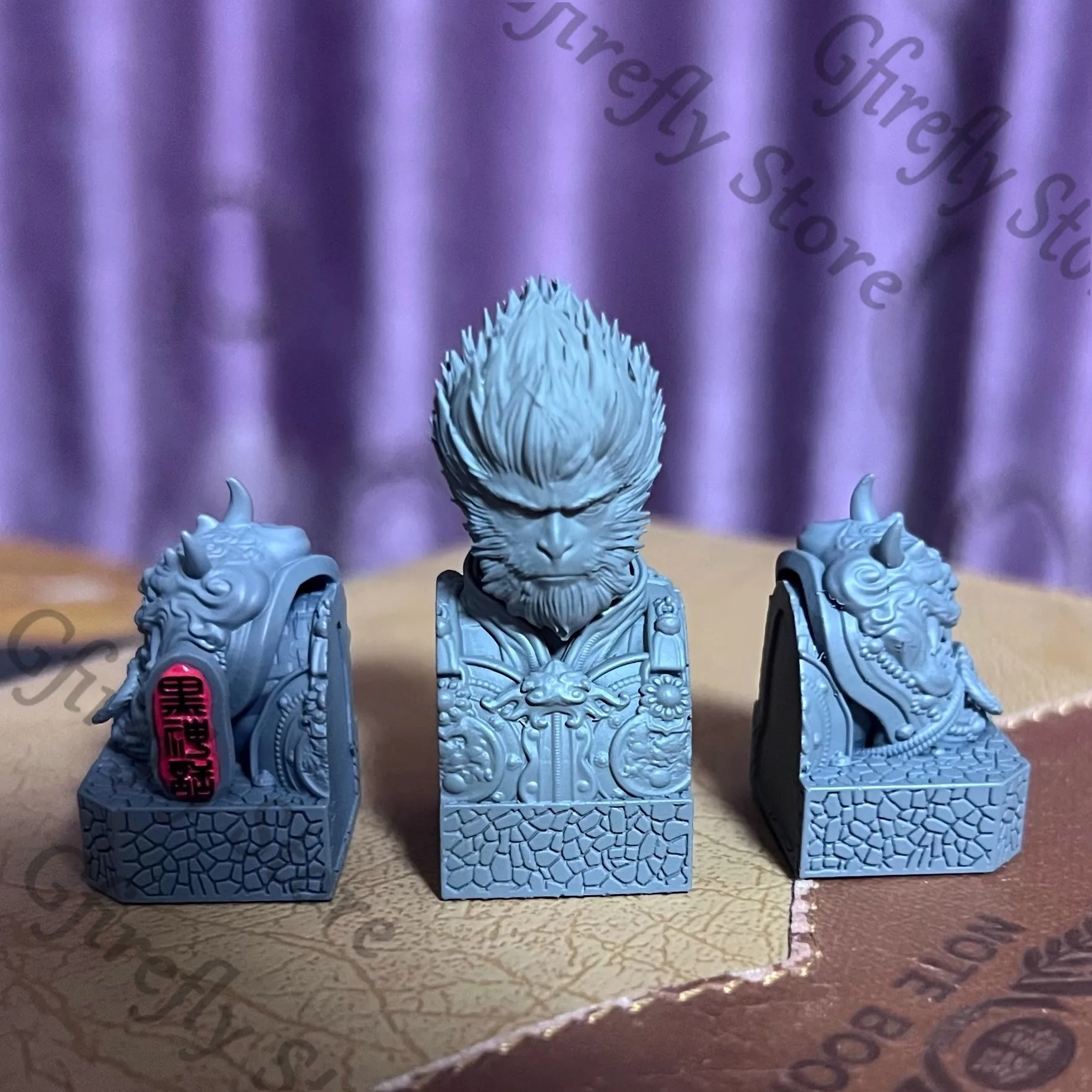 

Keyboard Cap Black Myth: Wukong Souvenir Anime Sun Wukong Keycap Computer Kforce Collect Creativity Decoration Gift