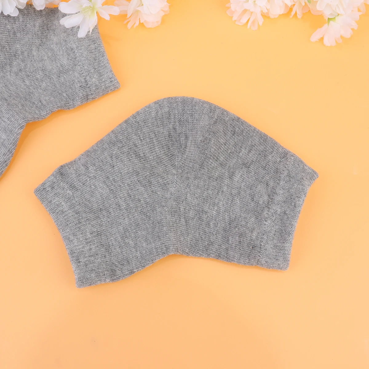 

2 Pairs Anti crack Socks Moisturizing Gel Heel Comfortable Soft Breathable Women Ankle Foot Care Tools Nightwear Elasticity Wear