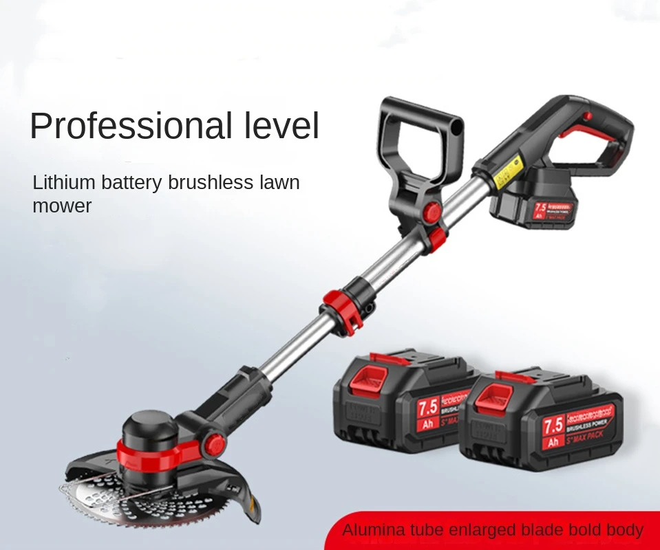 

Lithium Battery Lawn Mower Garden Trimmer Desbrozadora Batería 충전식예초기 충전예초기 Debroussailleuse À Batterie 전기예초기