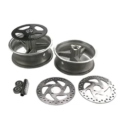 Rear 110/50-6.5 front 90/65-6.5 Aluminum alloy vacuum wheel hub for pocket bike 47cc 49cc motorcycle part