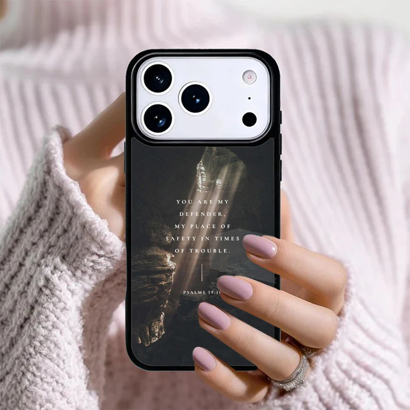 Faith Christian Religious Jesus soft Phone Case For iPhone 17 16 Pro Max 15 14 Pro 11 12 13 XR XS 6 7 8 Plus Shockproof Cover