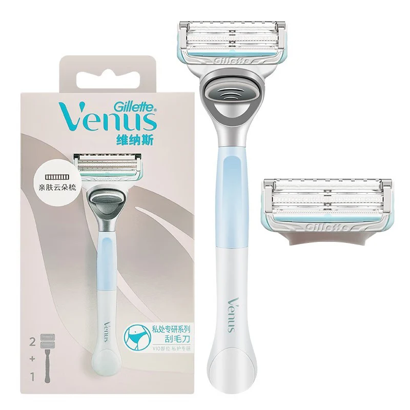 Gillette Venus Intimate Grooming Razor for Women Public Hair and Skin with Patented Irritation Bar Hair Removal