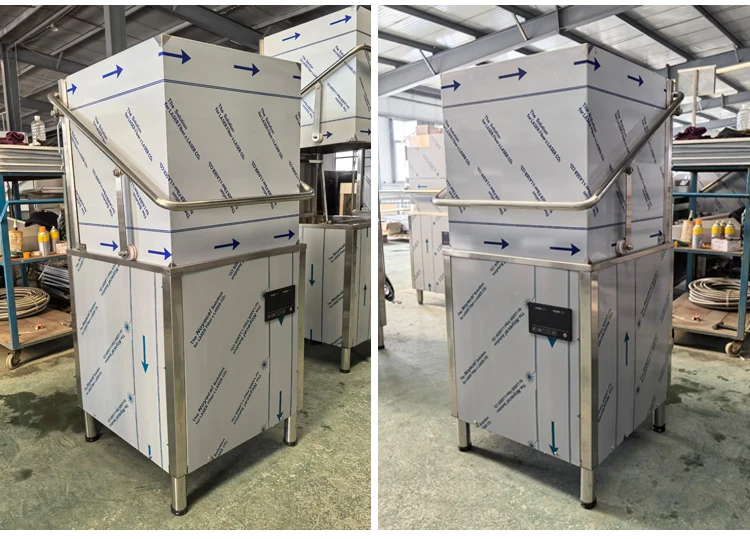 High-Efficiency Commercial Dishwasher With Built-in Detergent Dispenser, Dishwasher Machine For Restaurant