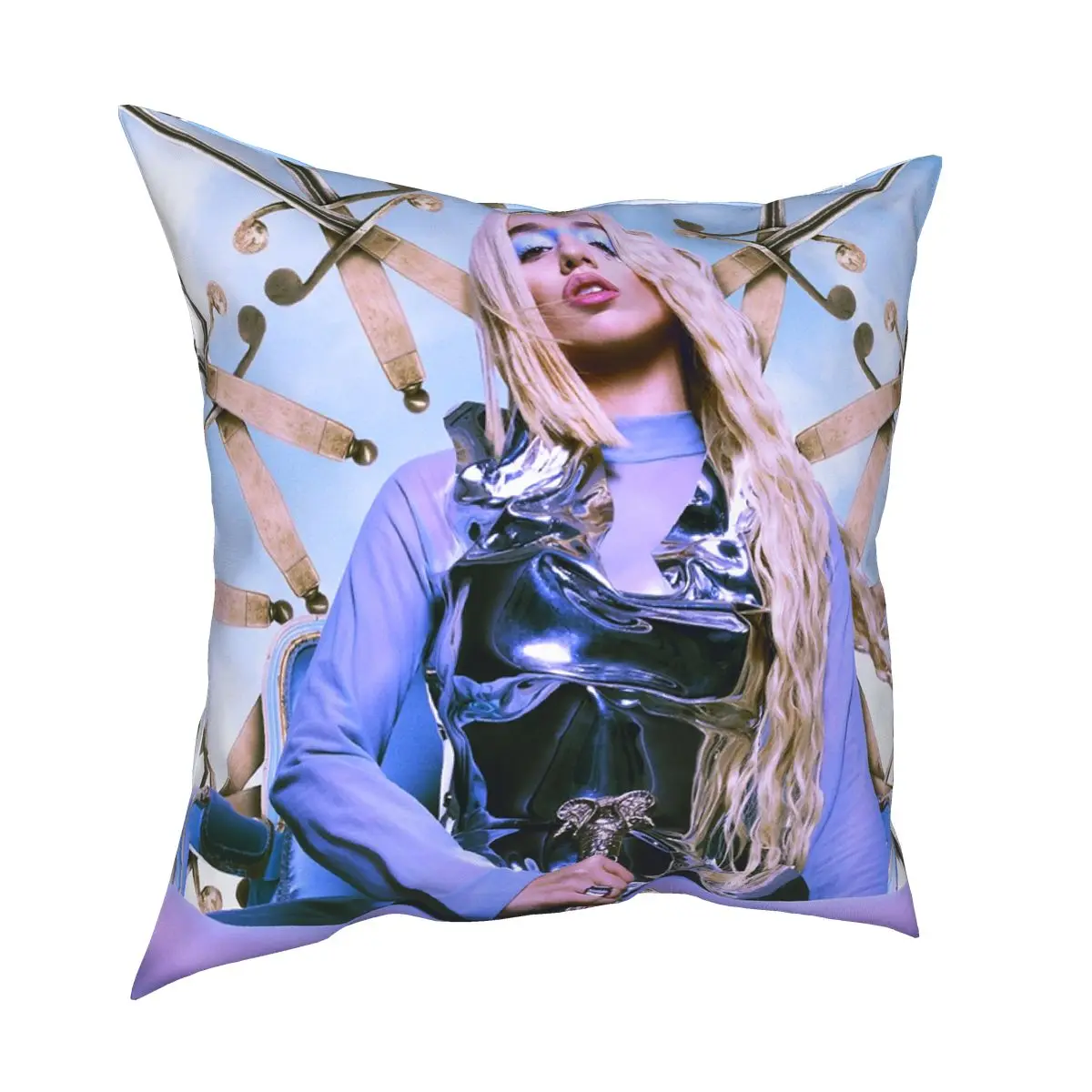 Ava Max Cover Outdoor Cushion Pilow Case Dakimakura Case Easter Decoration Anime Cigarette Case Pillow Cover Pillowcase