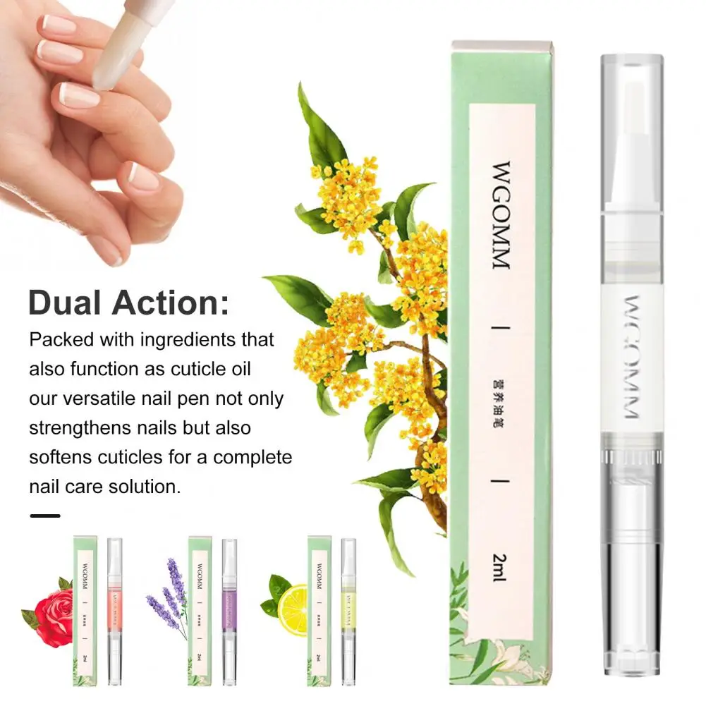 Nail Nourishing Oil Pen Nourishing Nail Growth Oil for Strength Rejuvenation Cuticle Oil Pen for On-the-go for Growth