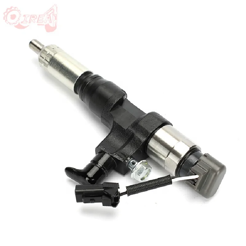 For Kobelco SK330-8 SK350-8 J08E Engine Common Rail Injector Fuel Injector 095000-6593 Excavator Parts