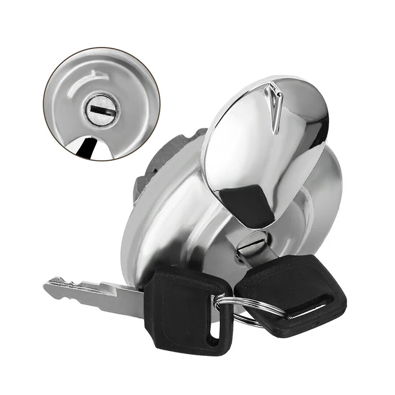 Motorcycle Fuel Gas Tank Cap Cover Lock Key Set for Honda VT1100C Shadow VT1300CS Sabre VTX1300C CMX250C2 VT750CDD VT600C VF750C - view 6