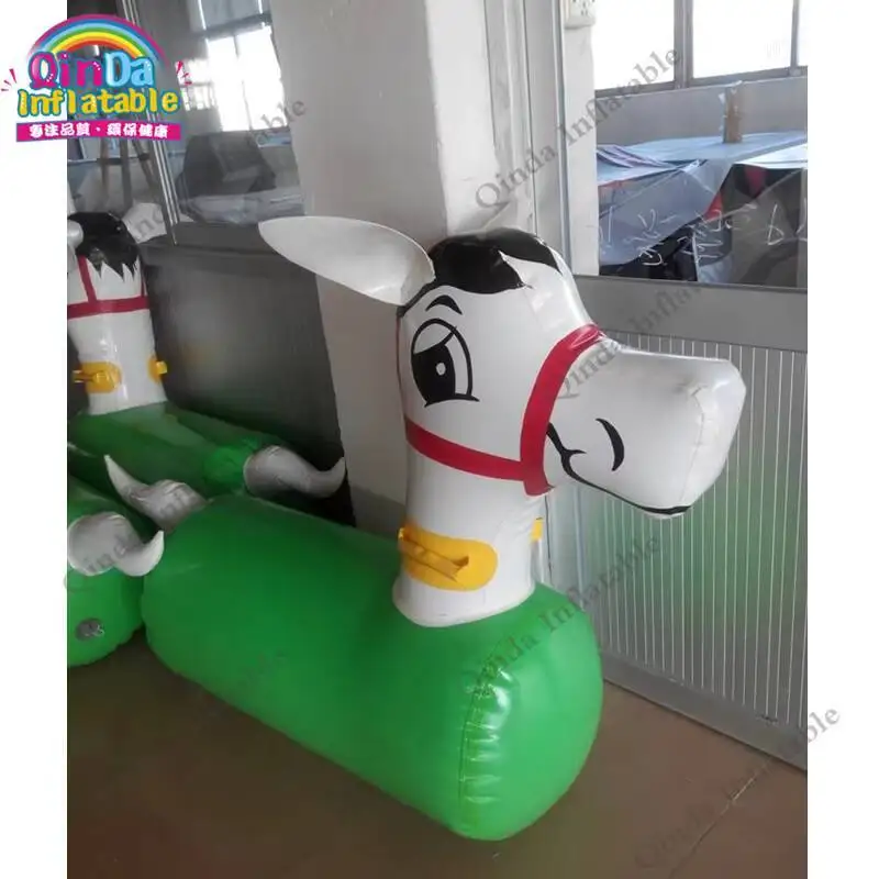 Juguete de salto para niños, caballo inflable, dibujos animados, sexo, mi paseo en Pony Hop/pony de caballito pequeño, carreras de caballos de salto inflable