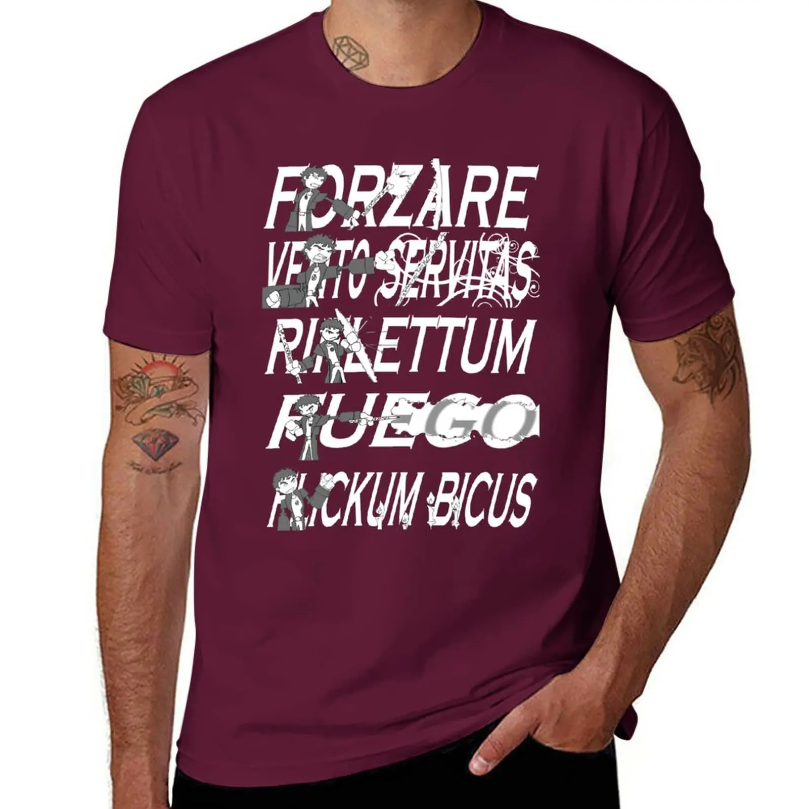 New Dresden Files - Spells (Transparent) T-Shirt boys t shirts black t shirts Anime t-shirt t shirt men