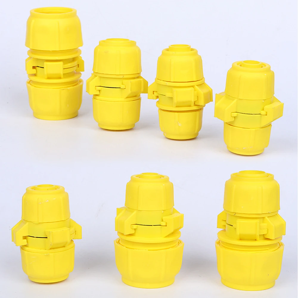 1PCS 1/2" 3/4" 1" Hose Adapter for Pipe Tubes Quick Connector Connect Repair Garden Watering Wash Car Rotate Buckle Connection