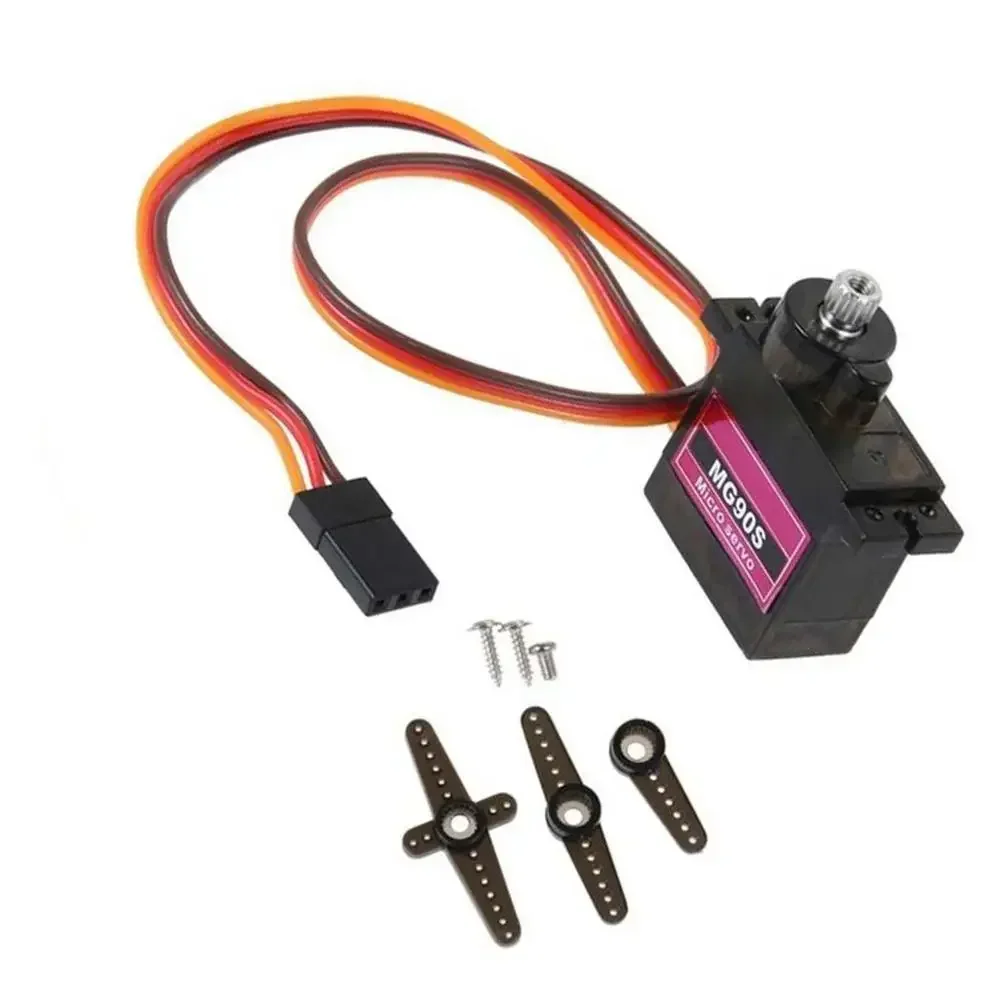 MG90S Micro Metal Gear High Speed 9g Servo for RC Helicopter Airplane Car Boat