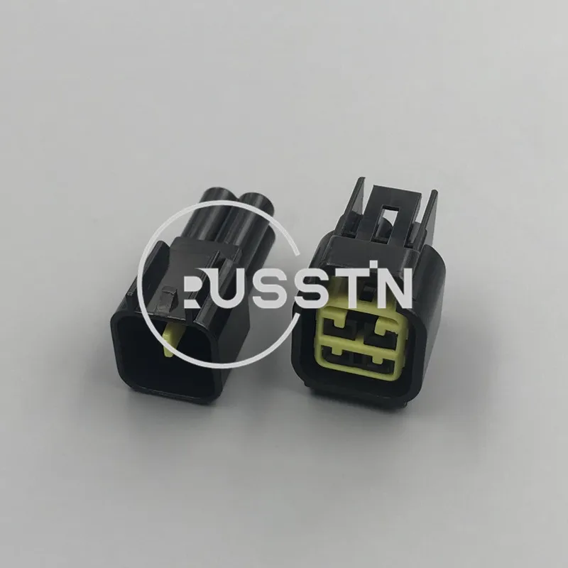 

1 Set 4 Hole Cable Harness Socket AC Assembly Car Waterproof Electric Plastic Housing Connector Automotive Accessories