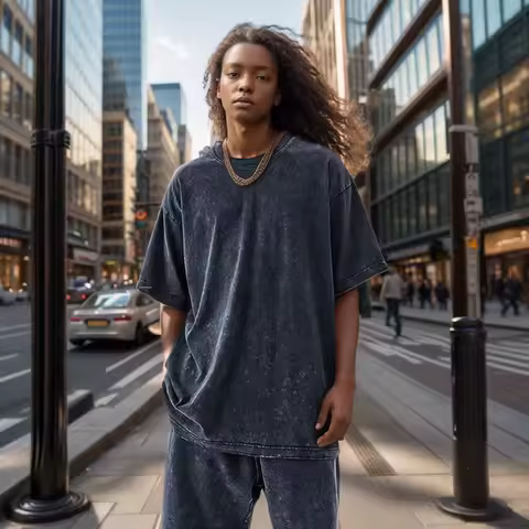 2025 Vintage Washed T-Shirts Street Hip Hop Retro Punk T Shirt women Harajuku Casual Cotton Short Sleeve Acid Wash TShirts top