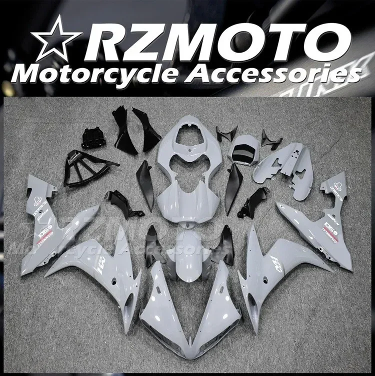 4Gifts Injection Mold New ABS Motorcycle Fairings Kit Fit for YAMAHA YZF 1000 - R1 2004 2005 2006 04 05 06 Bodywork Set Gray