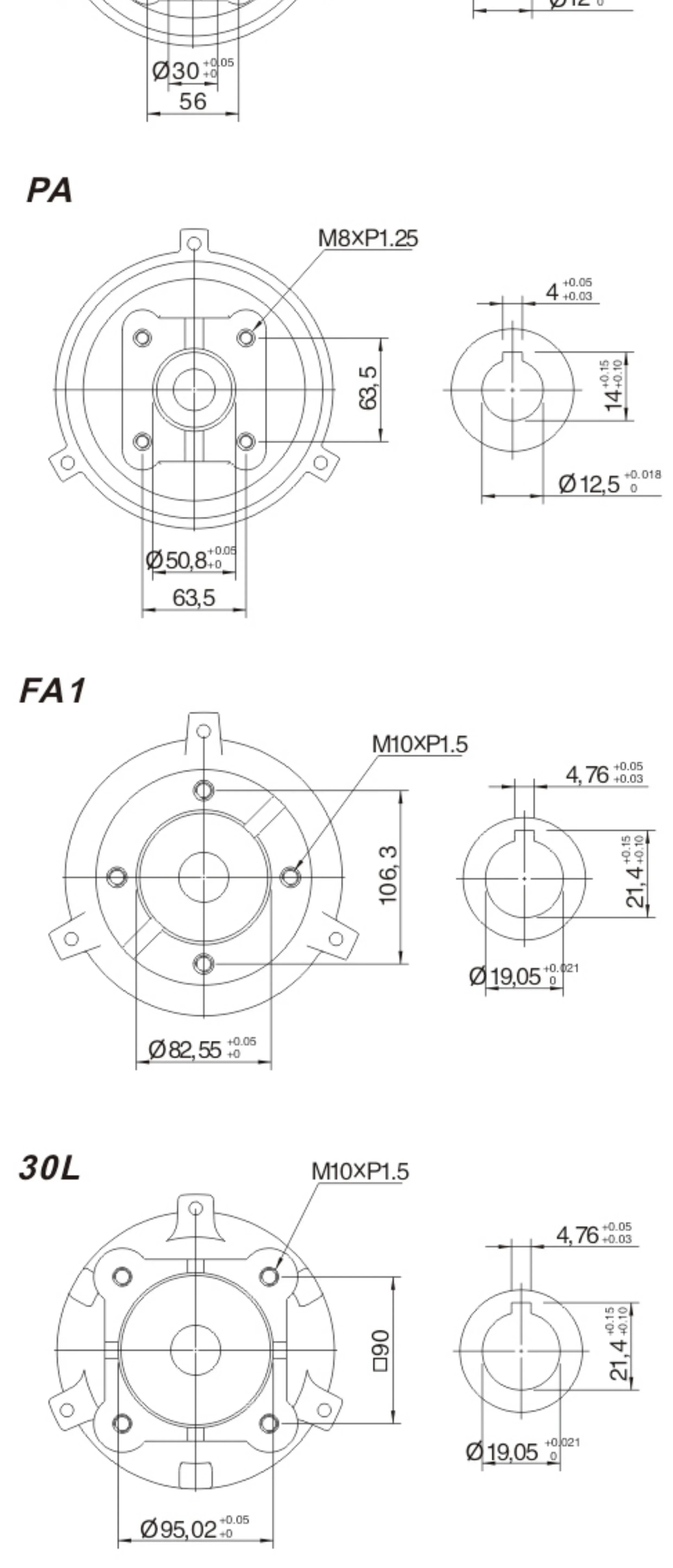 Juntai JUNTAI Hydraulic Special Motor AEEH-80-4/90L/100L/112M/132S-4 Inner Shaft Motor