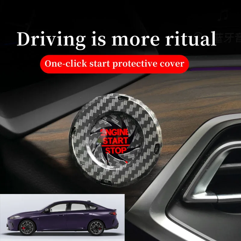 FOR BMW Car one-button start decorative ring knob-type decorative cover ignition device switch hidden protective cover