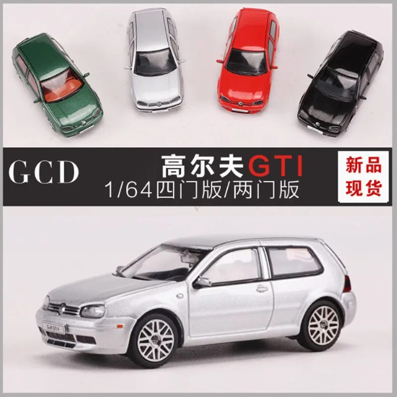

GCD 1:64 VW Golf 4 Generation GTI 2 Door/4 Door Commemorative Edition Alloy Car Model Adult Souvenir Gift Static Display