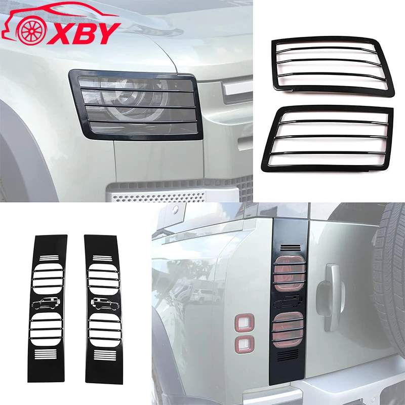 

Защитная крышка передней фары, задний стоп-сигнал, защитный чехол для Land Rover Defender 90 110 130 2020-2025, аксессуары