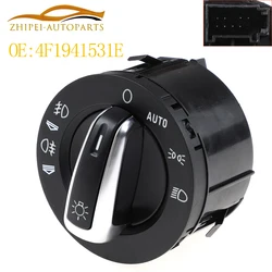 Headlight Switch Control Fog Light Switch Car 4F1941531E 4FD941531A 4F1941531D 1822023 For Audi A6 S6 C6 RS6 Allroad Q7