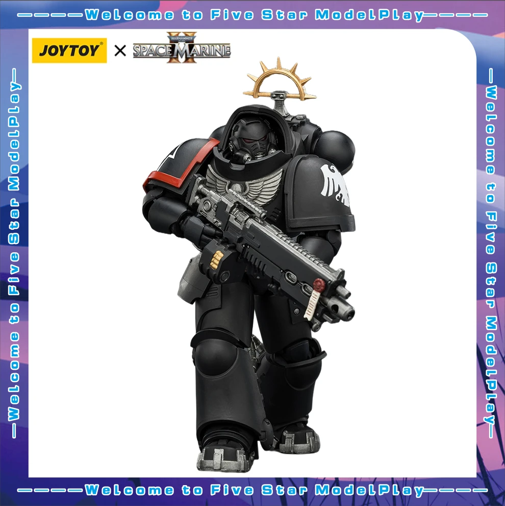 

【FS】JOYTOY Warhammer 40K 1/18 Action Figures Game Edition Raven GuardHeavy Intercessor Model Toys Gifts