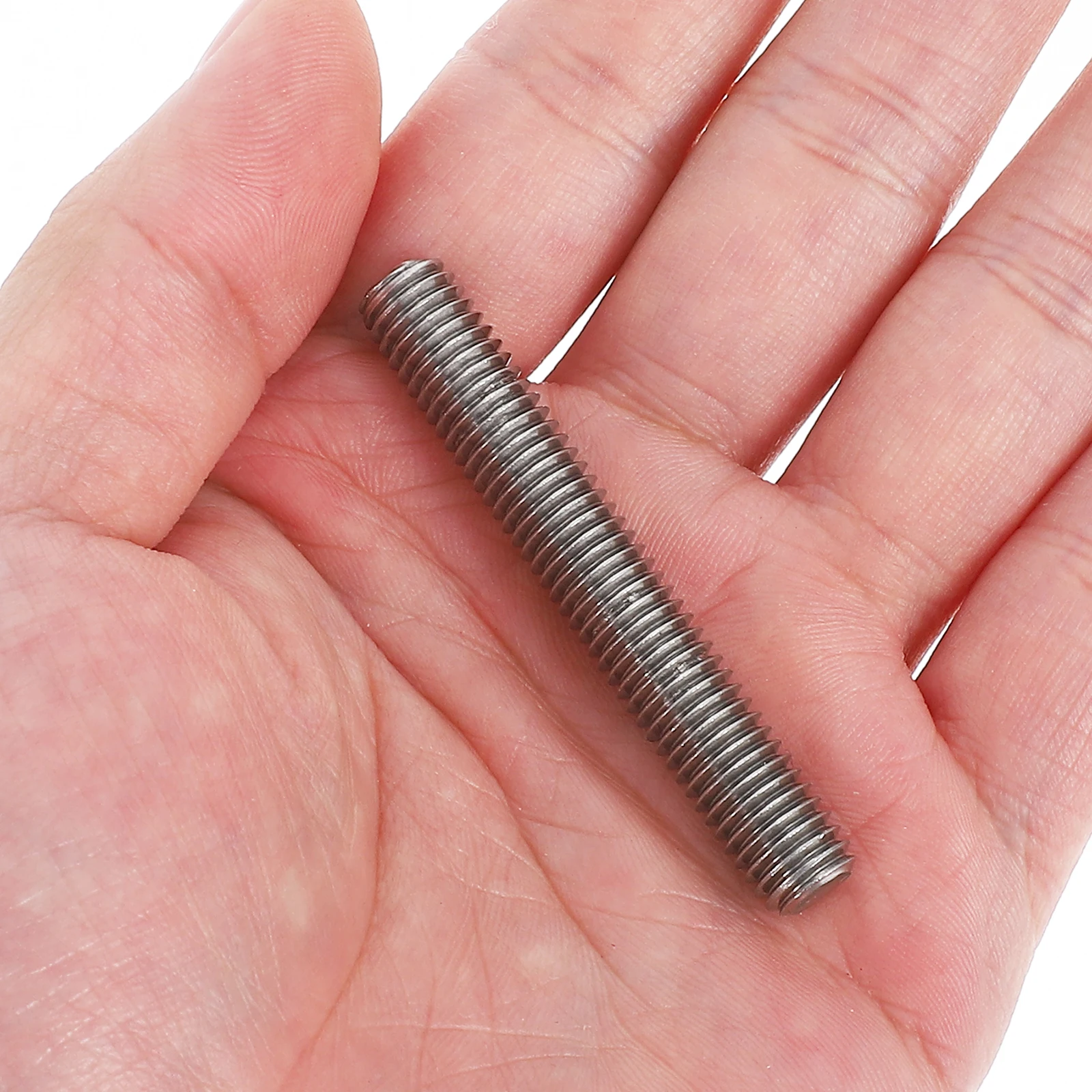 

4pcs Stainless Rod Nut Fully Threaded Black Screws Full Thread Rods Straight Studs Metal 304 Thread Screw Tools Parts