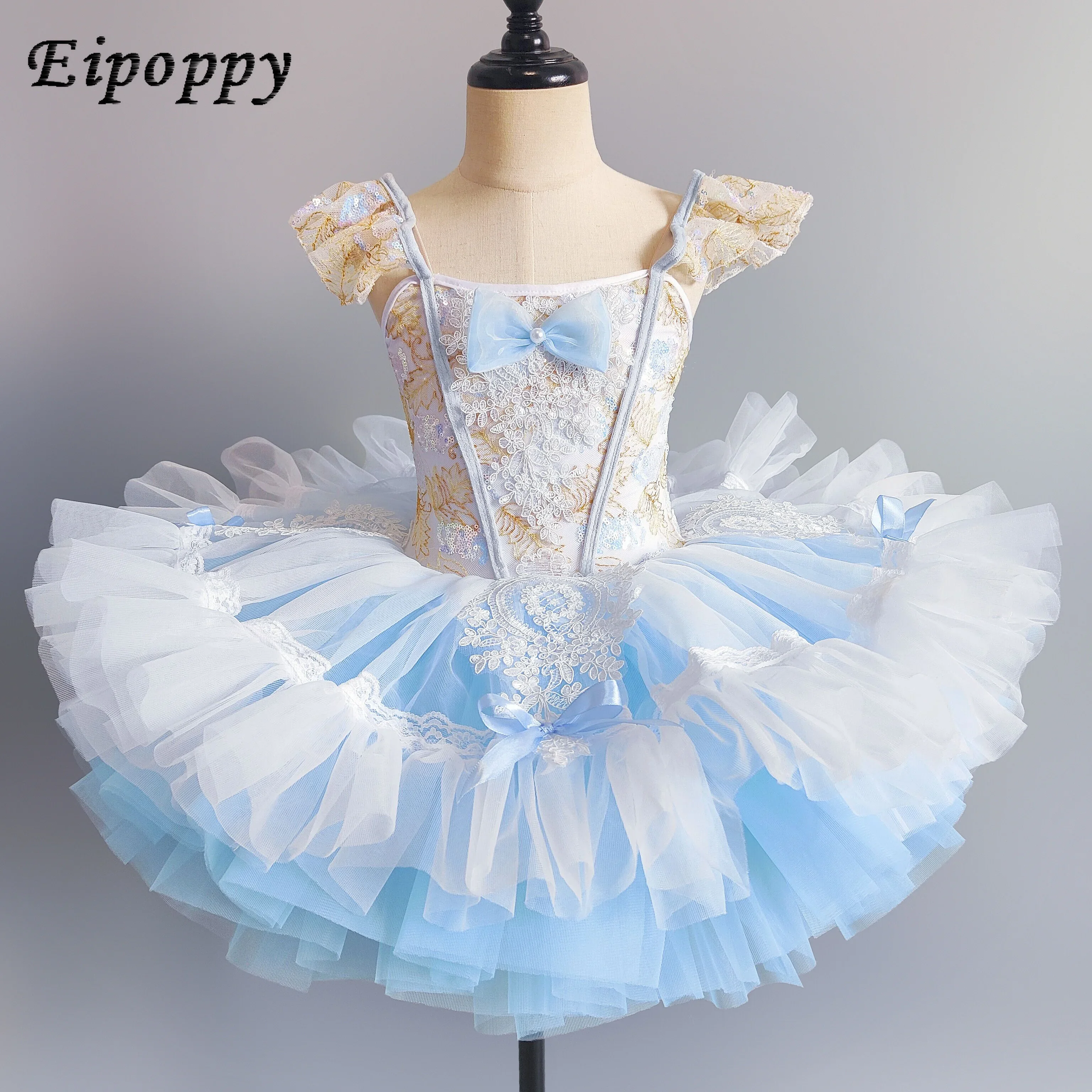 

Children's Catwalk Baby Dancing Tulle Tutu Skirt Little Swan Ballet Dance Wear