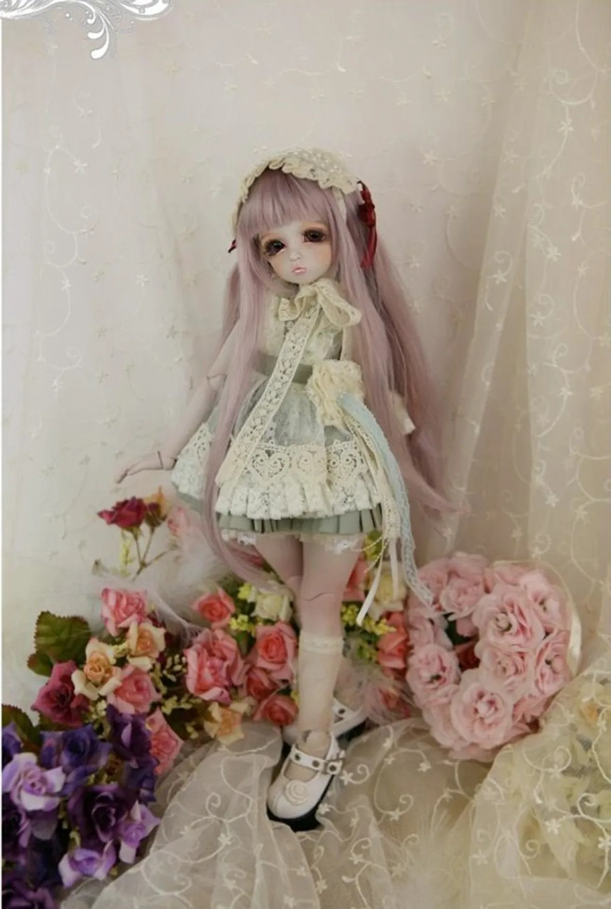 ตุ๊กตา Luodoll sd/bjd/4 ตุ๊กตาสะโพกใหญ่พิเศษ รูปทรงพิเศษ เรซิ่นคุณภาพสูง แต่งหน้าสำเร็จรูป ตุ๊กตาเด็กผู้หญิง ของขวัญ พร้อมดวงตา